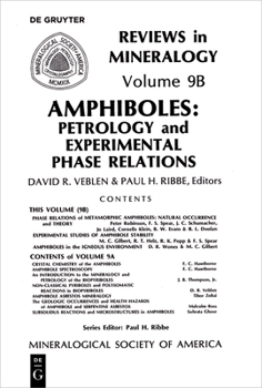 Paperback Amphiboles: Petrology and Experimental Phase Relations Book