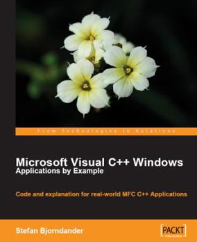 Paperback Microsoft Visual C++ Windows Applications by Example Book