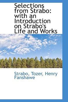 Paperback Selections from Strabo: With an Introduction on Strabo's Life and Works Book