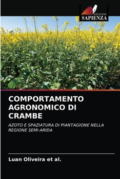 Paperback Comportamento Agronomico Di Crambe [Italian] Book