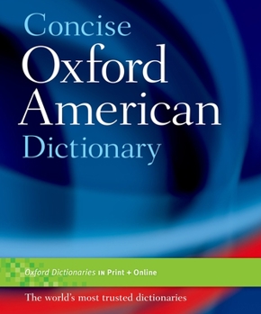 Hardcover Concise Oxford American Dictionary Book