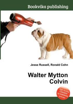 Paperback Walter Mytton Colvin Book