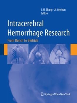 Paperback Intracerebral Hemorrhage Research: From Bench to Bedside Book