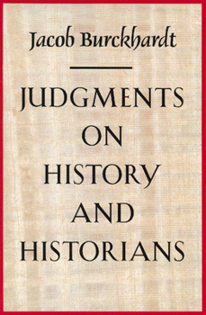 Hardcover Judgments on History and Historians Book