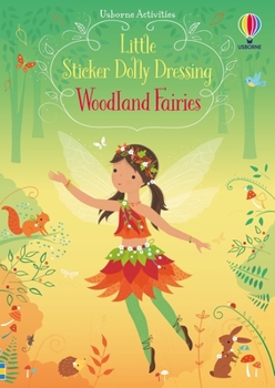 Paperback Little Sticker Dolly Dressing Woodland Fairies Book