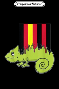 Composition Notebook: Rubber Pride Chameleon Gay Rights Pride Week  Journal/Notebook Blank Lined Ruled 6x9 100 Pages