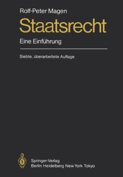 Paperback Staatsrecht: Eine Einführung [German] Book