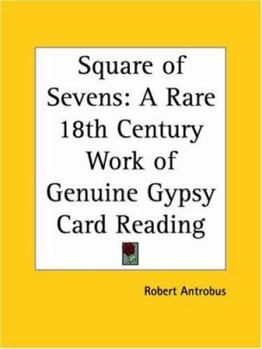 Paperback Square of Sevens: A Rare 18th Century Work of Genuine Gypsy Card Reading Book