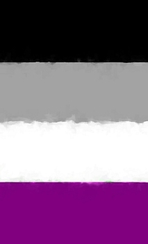 Hardcover Asexual Pride Flag Sketchbook Book