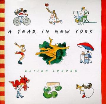 Hardcover A Year in New York Book