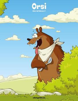 Paperback Orsi Libro da Colorare 4 [Italian] Book