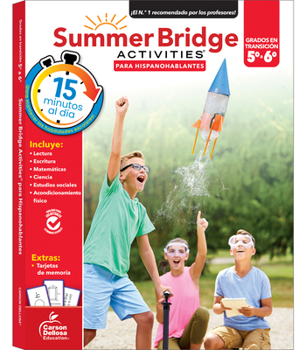 Paperback Summer Bridge Activities Spanish 5-6, Grades 5 - 6 [Spanish] Book