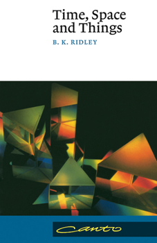 Paperback Time, Space and Things Book