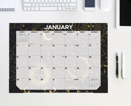 Calendar Celestial 2024 17 X 12 Desk Pad Book