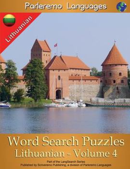 Paperback Parleremo Languages Word Search Puzzles Lithuanian - Volume 4 [Lithuanian] Book