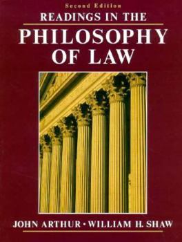 Paperback Readings in the Philosophy of Law Book