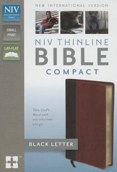 Imitation Leather Thinline Bible-NIV-Compact Book