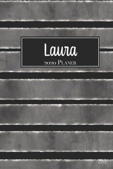 Paperback Laura 2020 Planer: A5 Minimalistischer Kalender Terminplaner Jahreskalender Terminkalender Taschenkalender mit Wochen?bersicht [German] Book