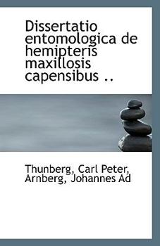 Paperback Dissertatio Entomologica de Hemipteris Maxillosis Capensibus .. Book