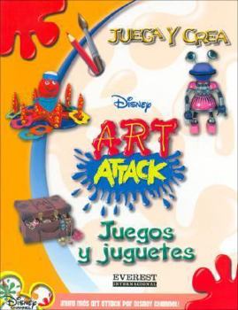 Paperback Juegos y Juguetes (Juega y Crea Disney Art Attack) (Spanish Edition) [Spanish] Book