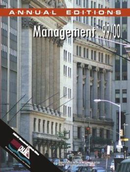 Paperback Management 99/00 (Annual Editions) Book