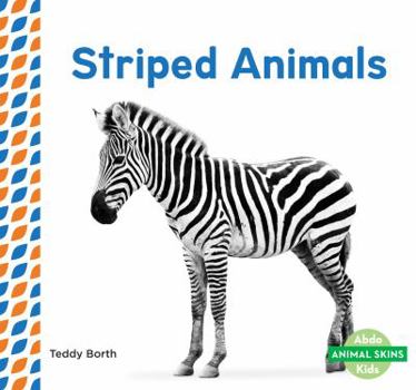 Library Binding Striped Animals Book