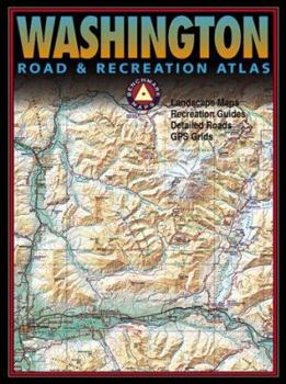 Paperback Washington Road & Recreation Atlas Book