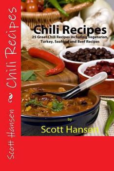 Paperback Chili Recipes Book