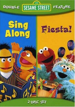 DVD Sesame Street Fiesta / Sing Along Book