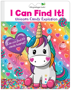 Board book I Can Find It! Unicorn Candy Explosion (Large Padded Board Book) Book