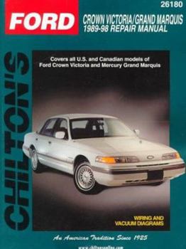 Ford-Crown Victoria/Grand Marquis 1989-98 (Chilton's Total Car Care Repair Manual)