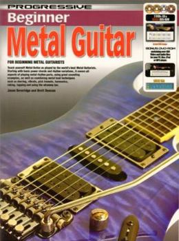 Paperback CP11880 - Progressive Beginner Metal Guitar - Book/CD/DVD Book