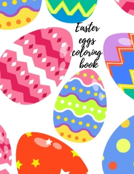 Paperback Easter eggs coloring book