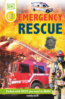 Paperback DK Readers L3: Emergency Rescue: Meet Real-Life Heroes! Book