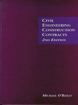 Hardcover Civil Engineering Construction Contracts Book