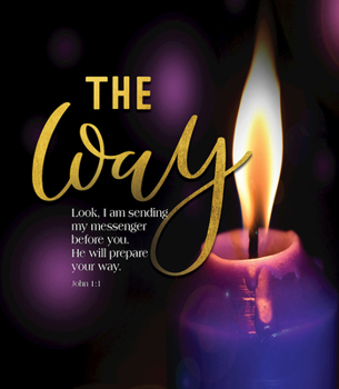 Loose Leaf The Way Look Advent Candle Sunday 2 Bulletin, Large (Pkg of 50) Book