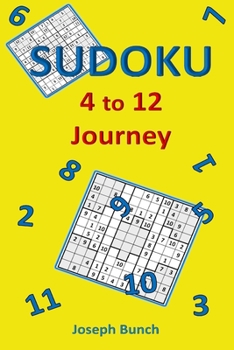 Paperback Sudoku: 4 to 12 Journey Book