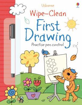 Wipe-Clean First Drawing - Book  of the Usborne Wipe-Clean Books