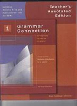 Hardcover Grammar Connection: Instructor's Manual with Classroom Presentation Tool CD-ROM Level 1 Book