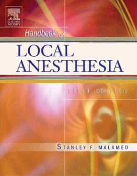 Paperback Handbook of Local Anesthesia Book