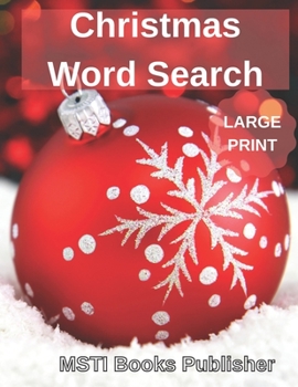 Paperback Christmas Word Search Large Print: Over 400 Christmas Words in Brain Games Word Search for Adults and Kids Book