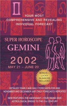 Mass Market Paperback Super Horoscopes 2002: Gemini Book