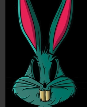 Notebook: Looney Tunes Cartoon Soft Glossy Cover Graph Paper Pages Book 7.5 x 9.25 Inches 110 Pages