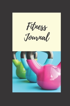 Paperback Fitness Journal / Planner / Notebook / Organizer ( 6x9, softcover, 100 pages ) Book