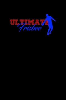 Paperback Ultimate Frisbee: Lined A5 Notebook for Disc Golf Journal Book