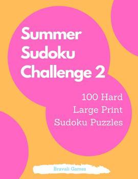 Paperback Summer Sudoku Challenge 2 [Large Print] Book
