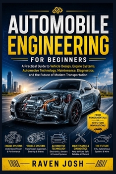 Automobile Engineering for Beginners: A Practical Guide to Vehicle Design, Engine Systems, Automotive Technology, Maintenance, Diagnostics, and the Future of Modern Transportation