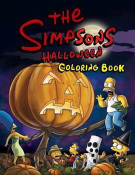 Paperback The Simpsons Halloween Coloring Book