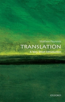 Paperback Translation: A Very Short Introduction Book