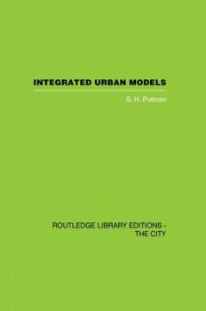 Paperback Integrated Urban Models Vol 1: Policy Analysis of Transportation and Land Use (Rle: The City) Book